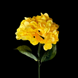 Artificial Flower Hydrangea Yellow