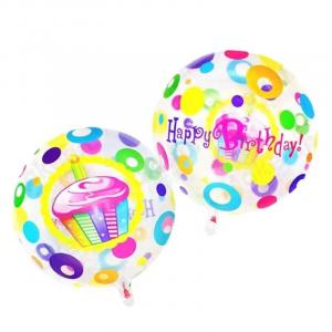 18 Inch Transparent Cake Bubble Balloon