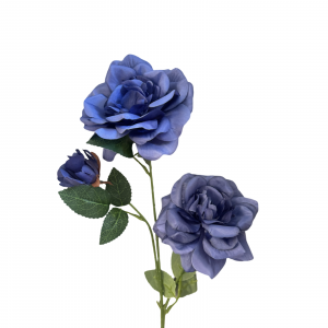 Artificial Rose Dark Blue