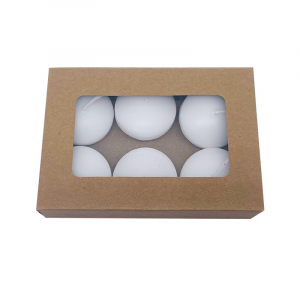 Big Smoke Free Floating Candle  White (6pcs)