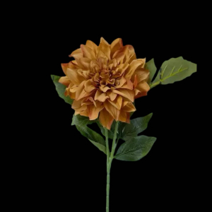 Artificial Dahlia Brown