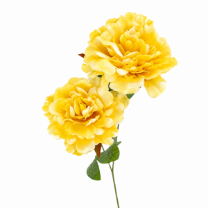 Artificial Peony Yellow