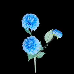 Artificial Flower Dahlia Blue