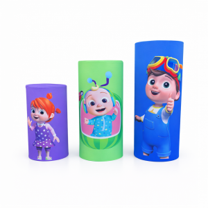 Printed Elastic Plinth Cover Cocomelon (3PCS)