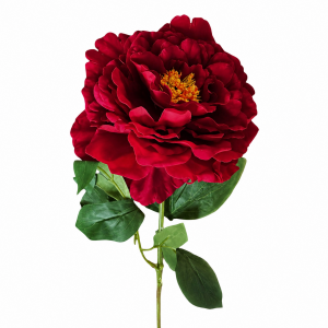 Artificial  Peony Burgundy