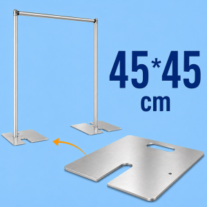 Adjustble Heavy Duty Aluminium Base (45cm no connector )