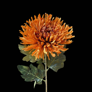 Artificial Chrysanthemum Orange