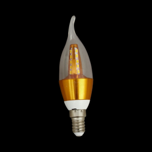 Gold Chandelier Light Bulb (1 PCS)