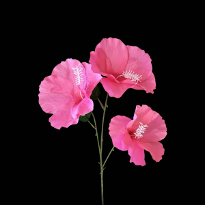 Artificial Hibiscus Hot Pink