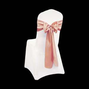 Chair Sash Dark Rose Gold   (Require Tie)