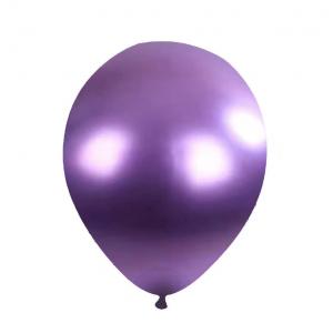 5 Inch Chrome Balloon Purple  (10PCS)