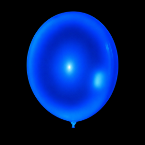 10 Inch Neon Balloon Blue (100PCS)
