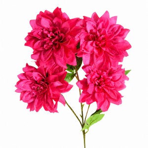 Artificial Dahlia Hot Pink