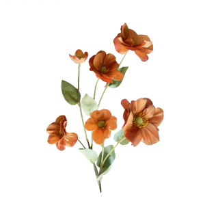 Artificial  Camellia Brown