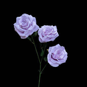 Artificial Rose Light  Purple