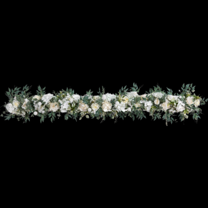 Artifical Flower Row White (2 M)