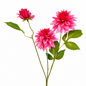 Artificial Dahlia Hot Pink
