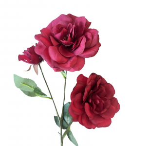 Artificial Rose Burgundy