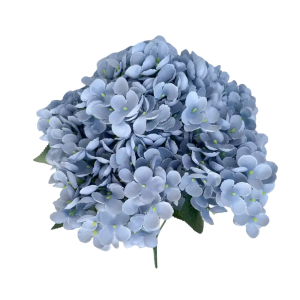 Artificial Big Hydrangea Bunch  Dark Blue (5 heads)