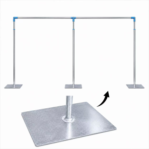 Adjustble Square Arch Stand Sliver Parts