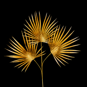 Artificial Leaf  Gold