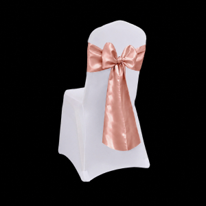 Chair Sash Dark Rose Gold   (Require Tie)