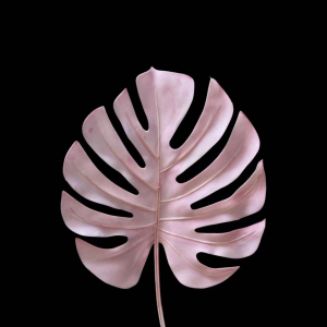 Clearance! Artificial Turtle Leaf Pink