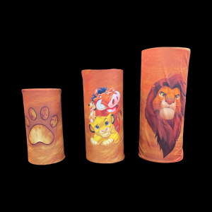 Printed Elastic Plinth Cover  Lion King (3PCS)