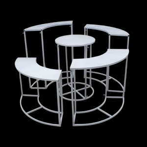 Round Plinth Stand Set  ( 5 pcs )