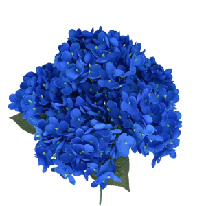 Artificial Big Hydrangea Bunch Royal Blue (5 heads)