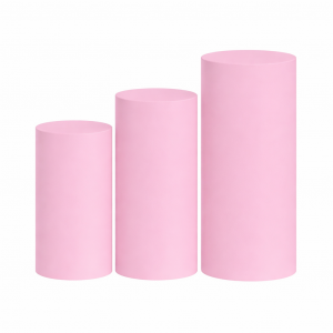 Elastic Plinth Cover  Pastel Pink  (3PCS)