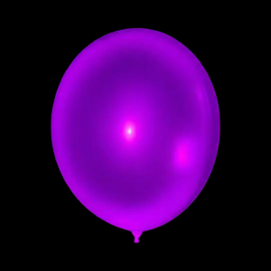 10  Inch Neon Balloon Purple (100PCS)