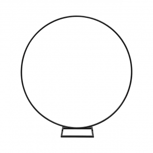 Round Arch Stand Black (2m)