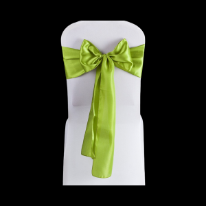 Chair Sash Lime Green (Require Tie)