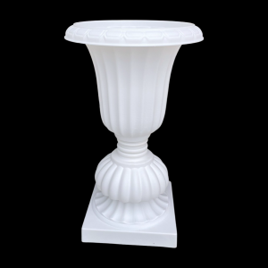 Plastic  Vase White (50cm)