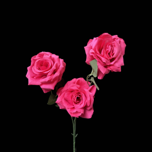 Artificial Rose Hot Pink