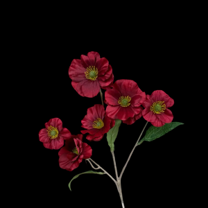 Artificial Flower Camellia Red