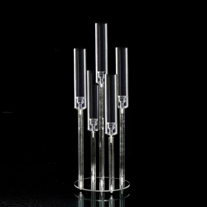 Acrylic Candle Holders (5 Holders)