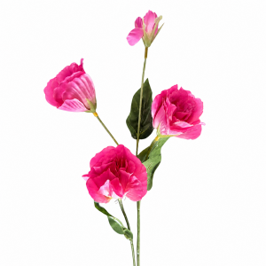 Artificial Eustoma Hot Pink