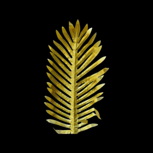 Artificial Scattered Leaf Gold