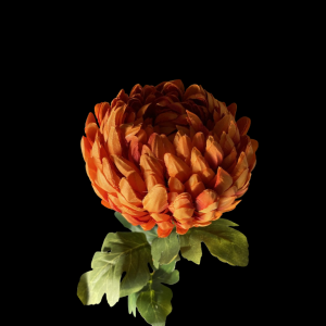 Artificial Chrysanthemum Orange