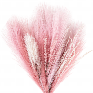 Vintage Artificial Flower Pink Bunch (10pcs)