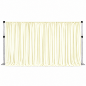 Milk Silk Backdrop Curtain Butter Yellow (3m*6m)