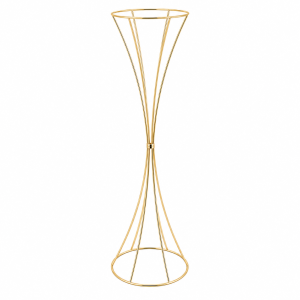 Gold Metal Floral Centerpiece Stand (80cm)