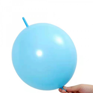 10 Inch Tail Latex Balloons Sky Blue (10PCS)