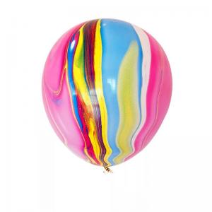 12 Inch Design Marble Latex Balloons Mixed Colour (100PCS)