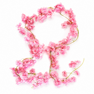 Artificial Cherry Blossoms Vine Pink 1.8m (1pc)
