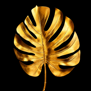Artifical Turtle Leaf Gold