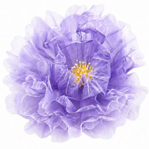 Giant Yarn Flower Head Purple  (75cm)