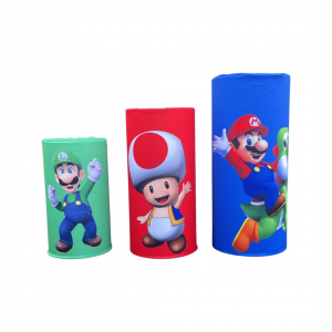 Printed Elastic Plinth Cover Super Mario(3PCS)